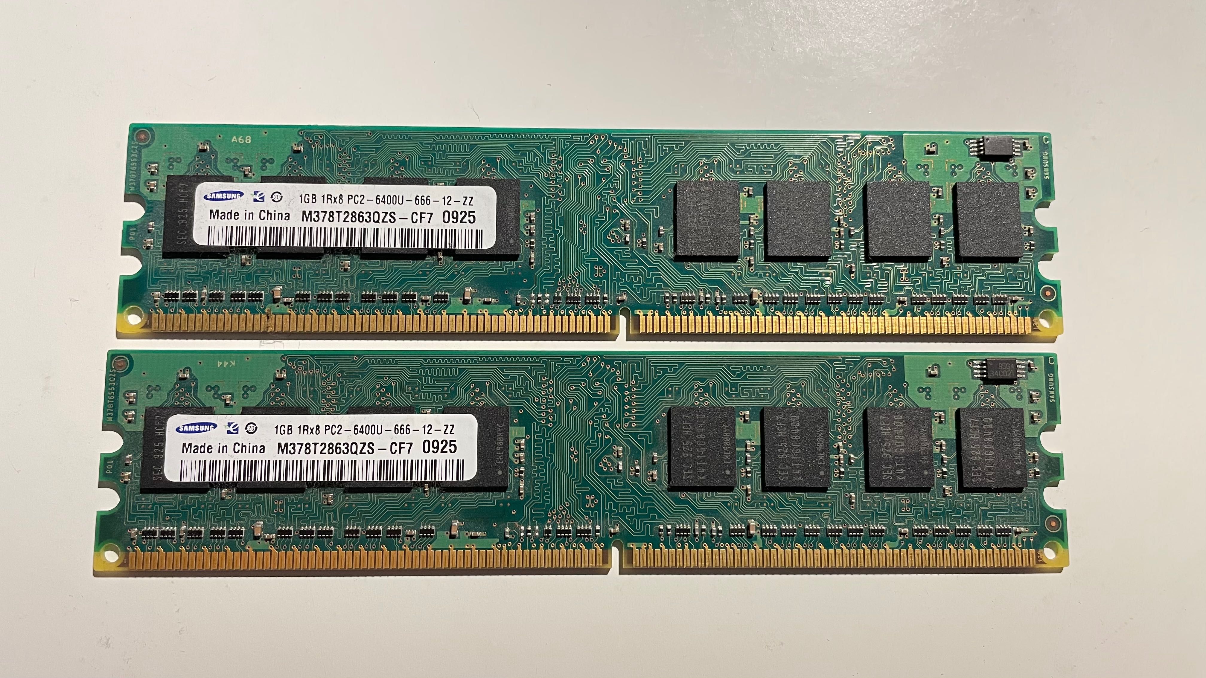 Memórias DIMM PC2