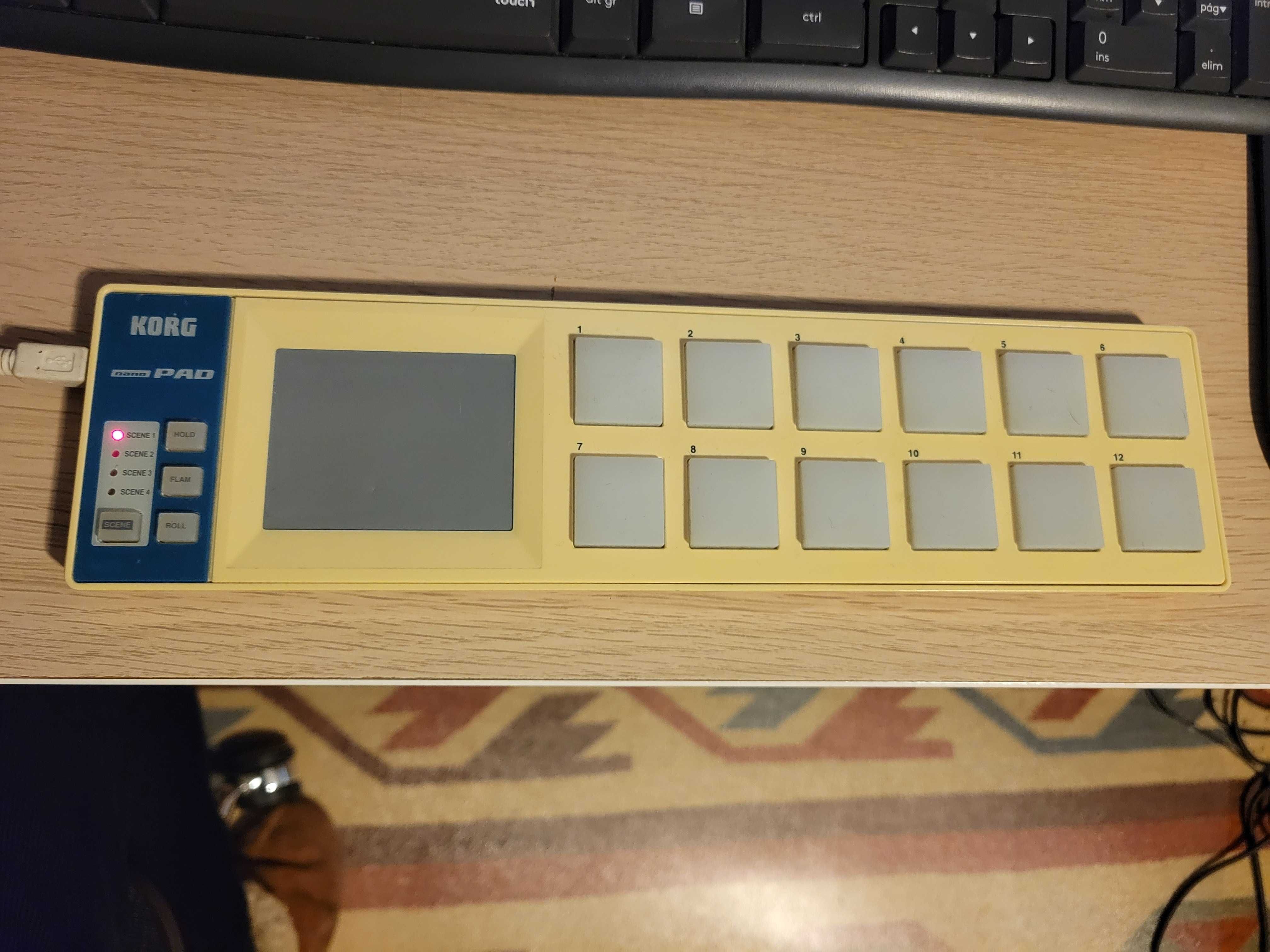 Korg Nano Pad controlador Midi