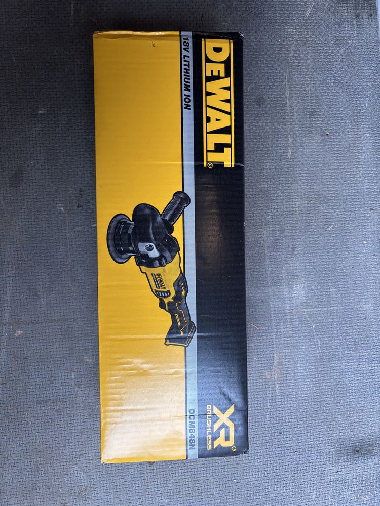 Dewalt polerka rotacyjno-mimośrodowa DCM848N-XJ 18V