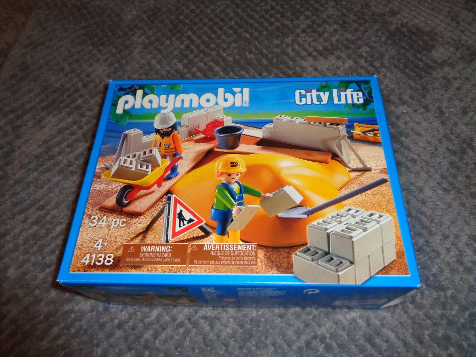 Playmobil Plac Budowy 4138 NOWE