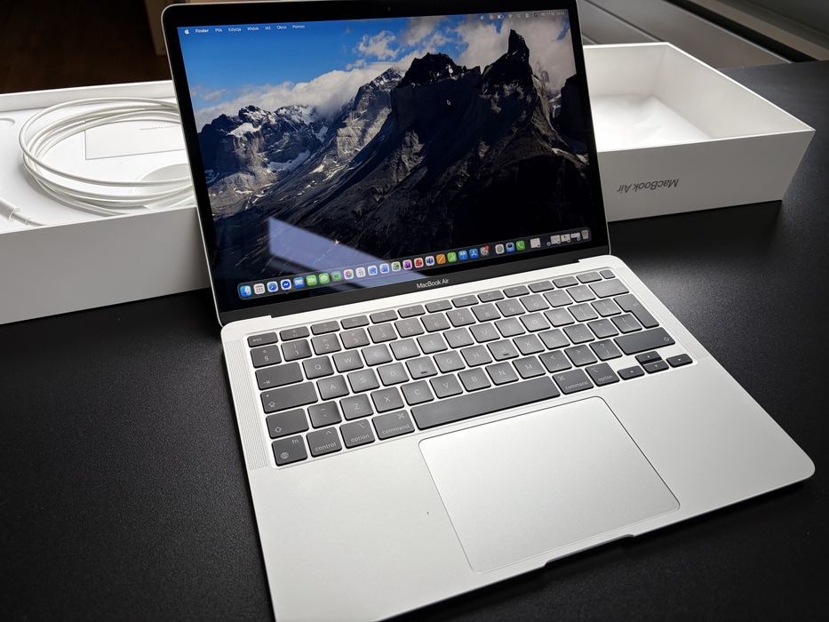 *ZADBANY* MacBook Air M1 512GB 8GB RAM 2021, 93% Baterii, 98 cykli