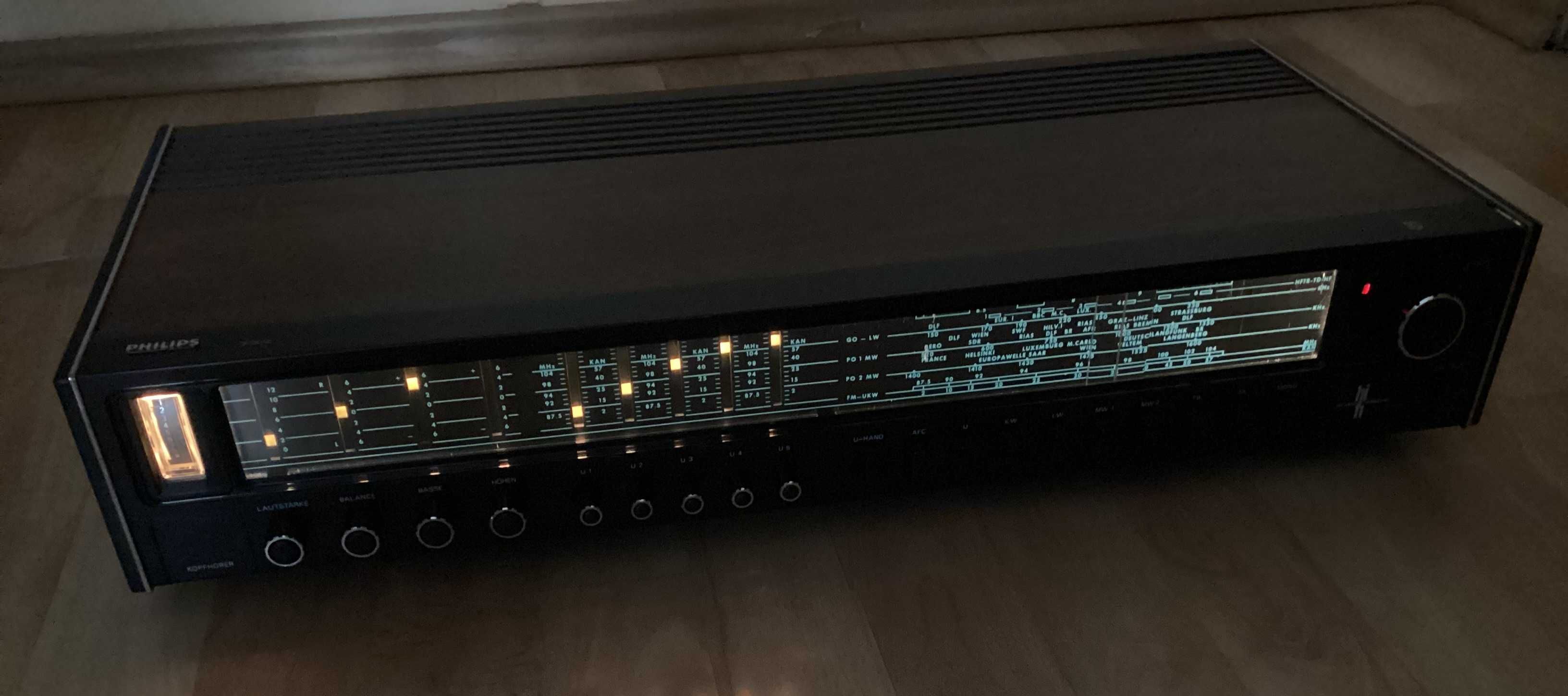 Amplituner Wzmacniacz PHILIPS 22RH734/22Z / SPRAWNY, śliczne brzmienie