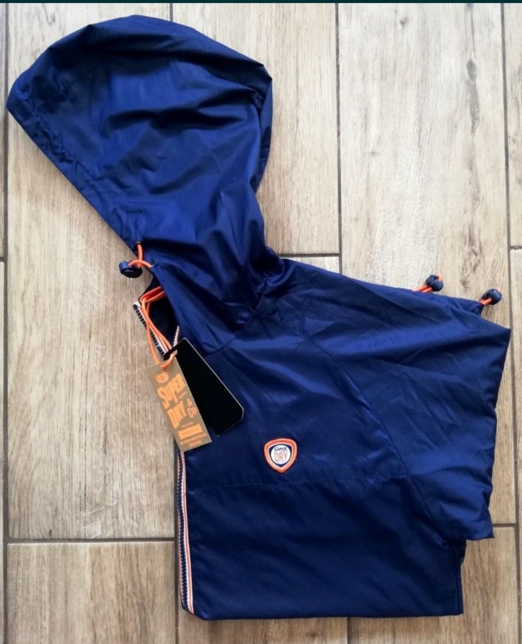 Superdry oryginalna męska kurtka wiatrówka szwedka
