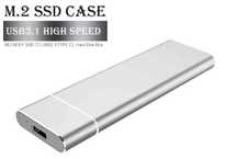 Obudowa zewnętrzna do dysku SSD M.2 (SATA) – USB 3.1