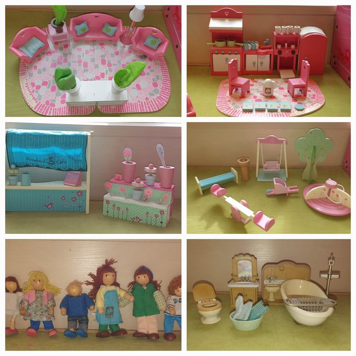 Іграшкова  дерев'яна мебель для Lol Elc Mothercare