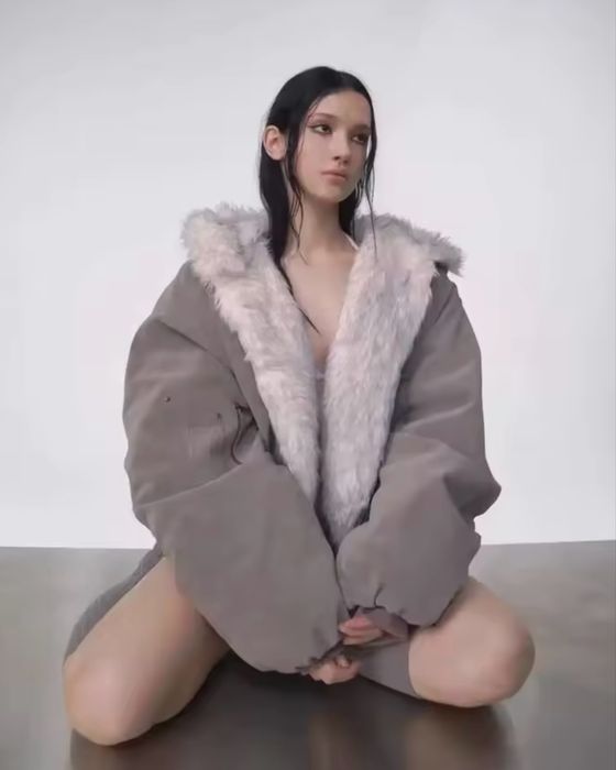 Двусторонній бомбер, аляска куртка