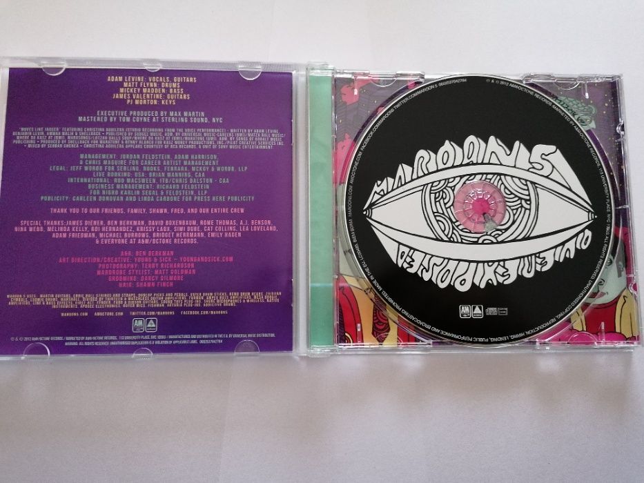 CD Maroon 5 - Overexposed [OFERTA DE PORTES]