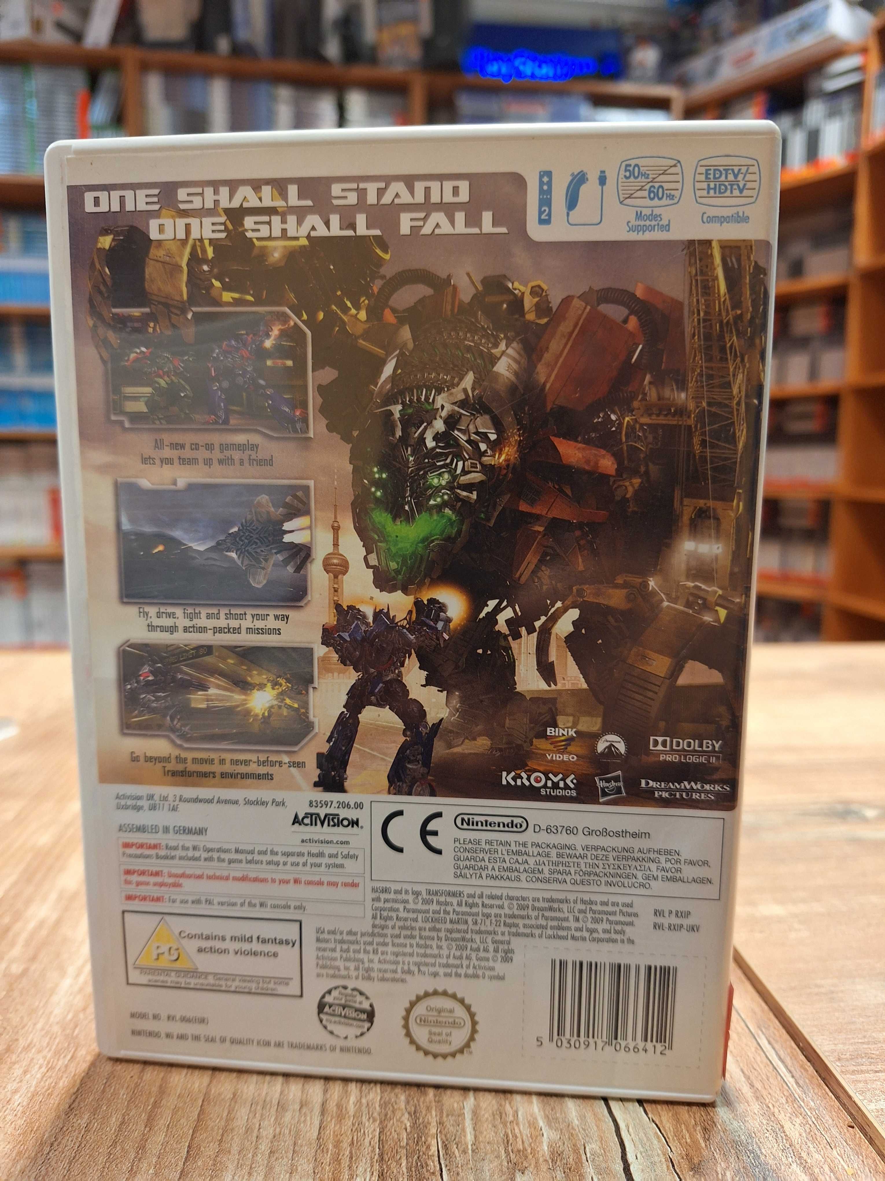 Transformers: Revenge of the Fallen  Game Wii, Sklep Wysyłka Wymiana