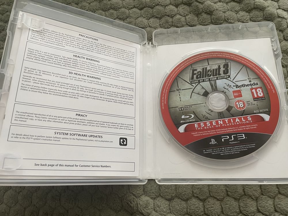 Gra PS3 - Fallout 3 Game of The Year Edition GOTY Playstation 3 retro