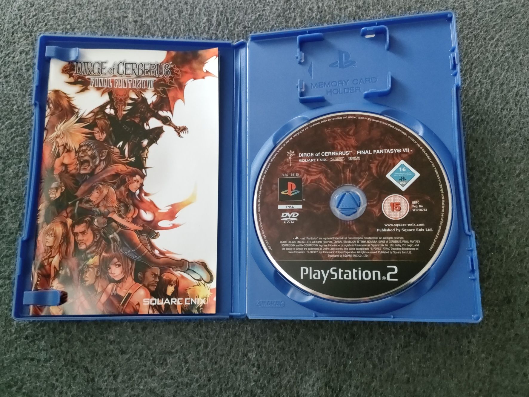 Final Fantasy - Dirge of Cerberus PS2. 3xA