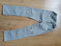 Spodnie jeansowe hm 116 kotek
