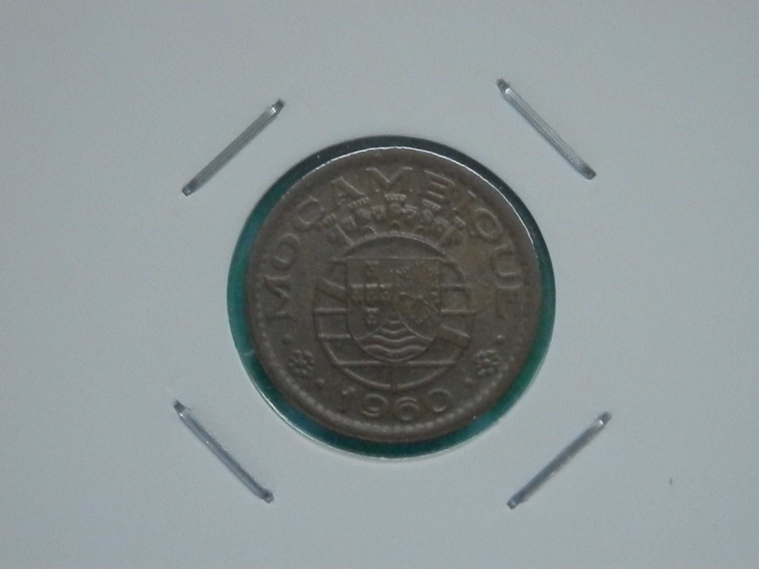 489 - Moçambique: 10 centavos 1960 bronze, por 1,00