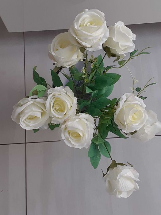 Róże bukiet sztuczny