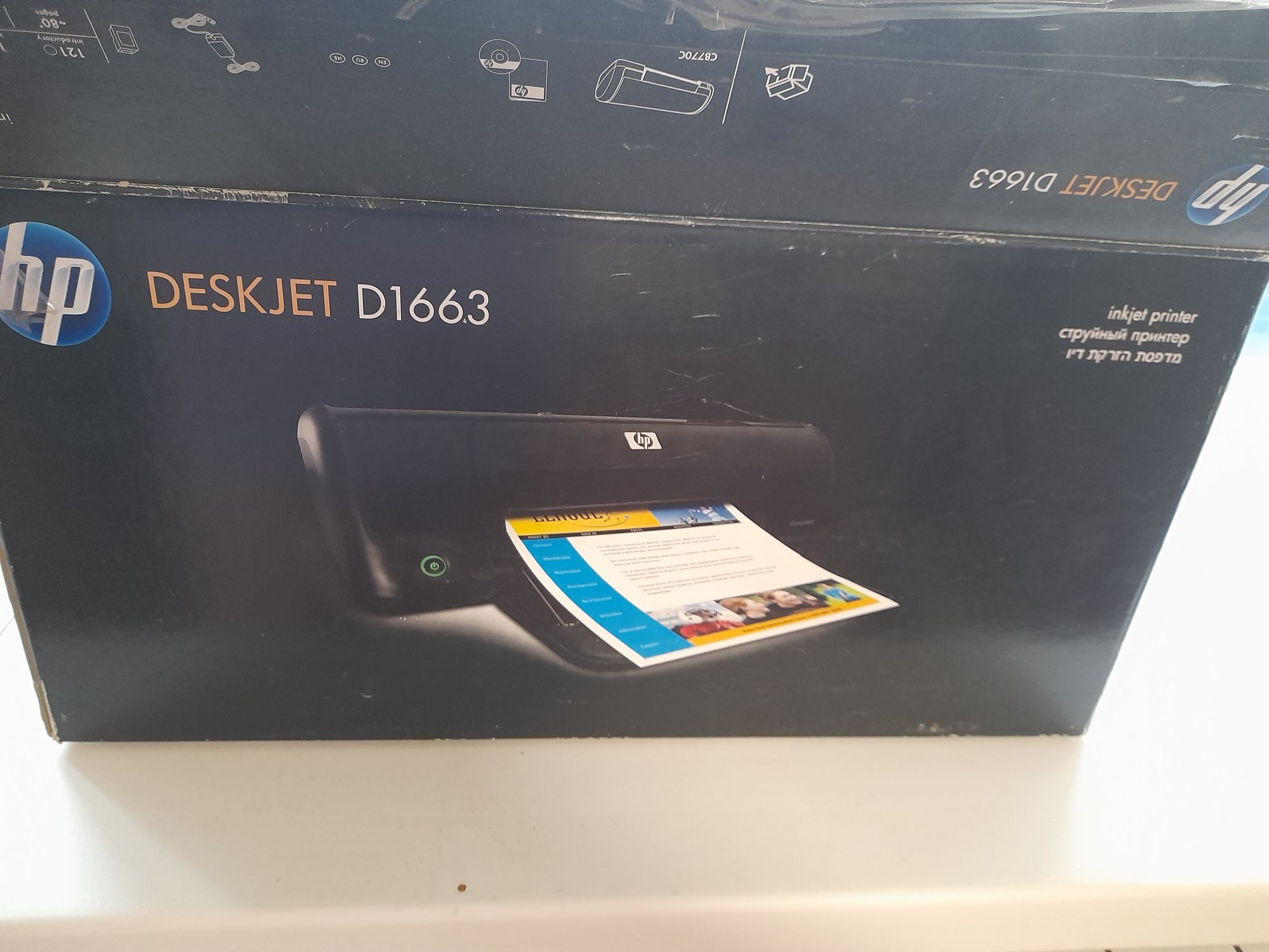Принтер струйний deskjet d 1663
