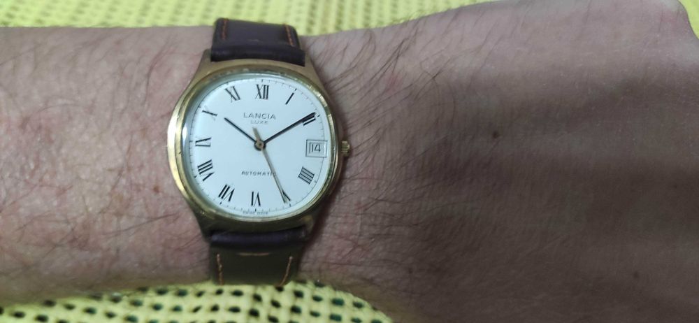 Relógio antigo LANCIA automático ETA 2892