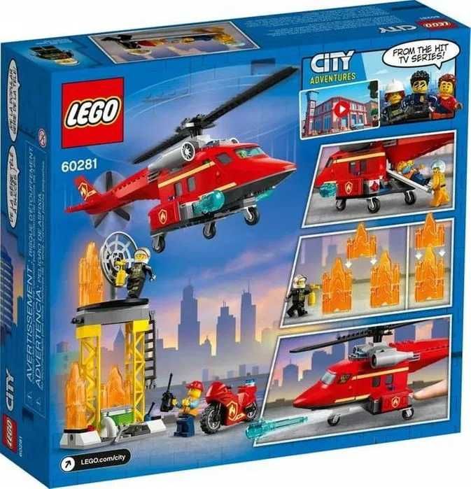 LEGO City 60281 Strażacki helikopter ratunkowy