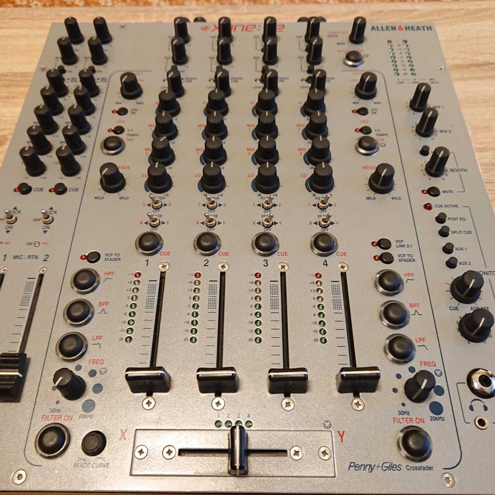 Professional DJ Mikser Allen & Heath Xone 92