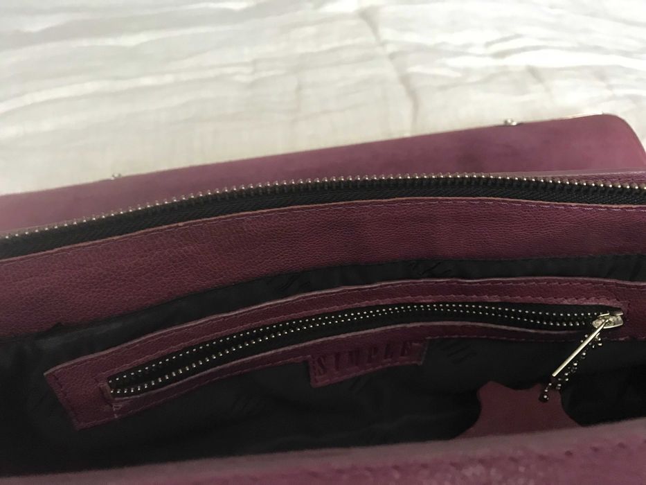 Simple piękna torebka skóra naturalna