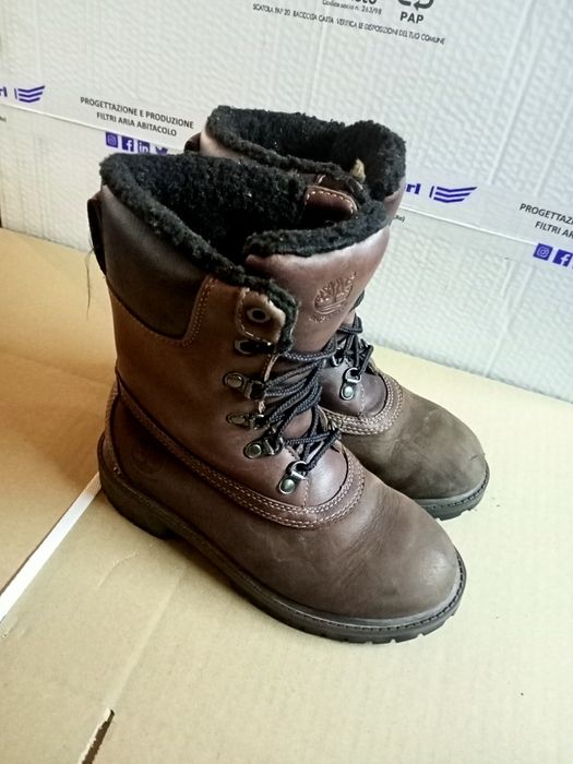 Зимові дитячі ботінки 32,5 Timberland