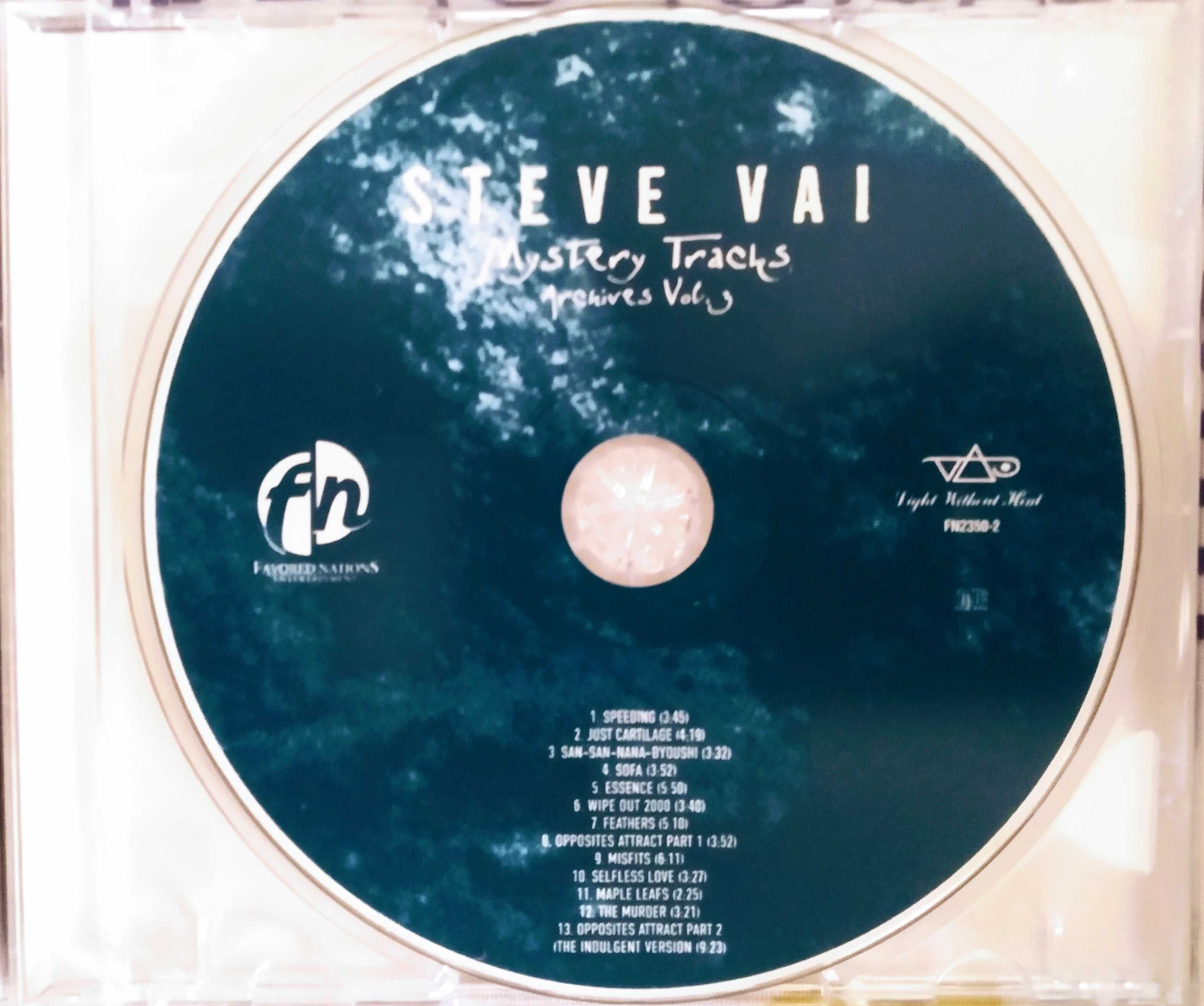 CD Steve Vai " Mystery Tracks - Archivess Vol. 3 "