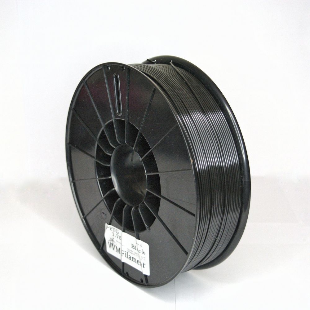 Пластик для 3Д-друку Філамент PETG 1.75(Чорний) 1 kg