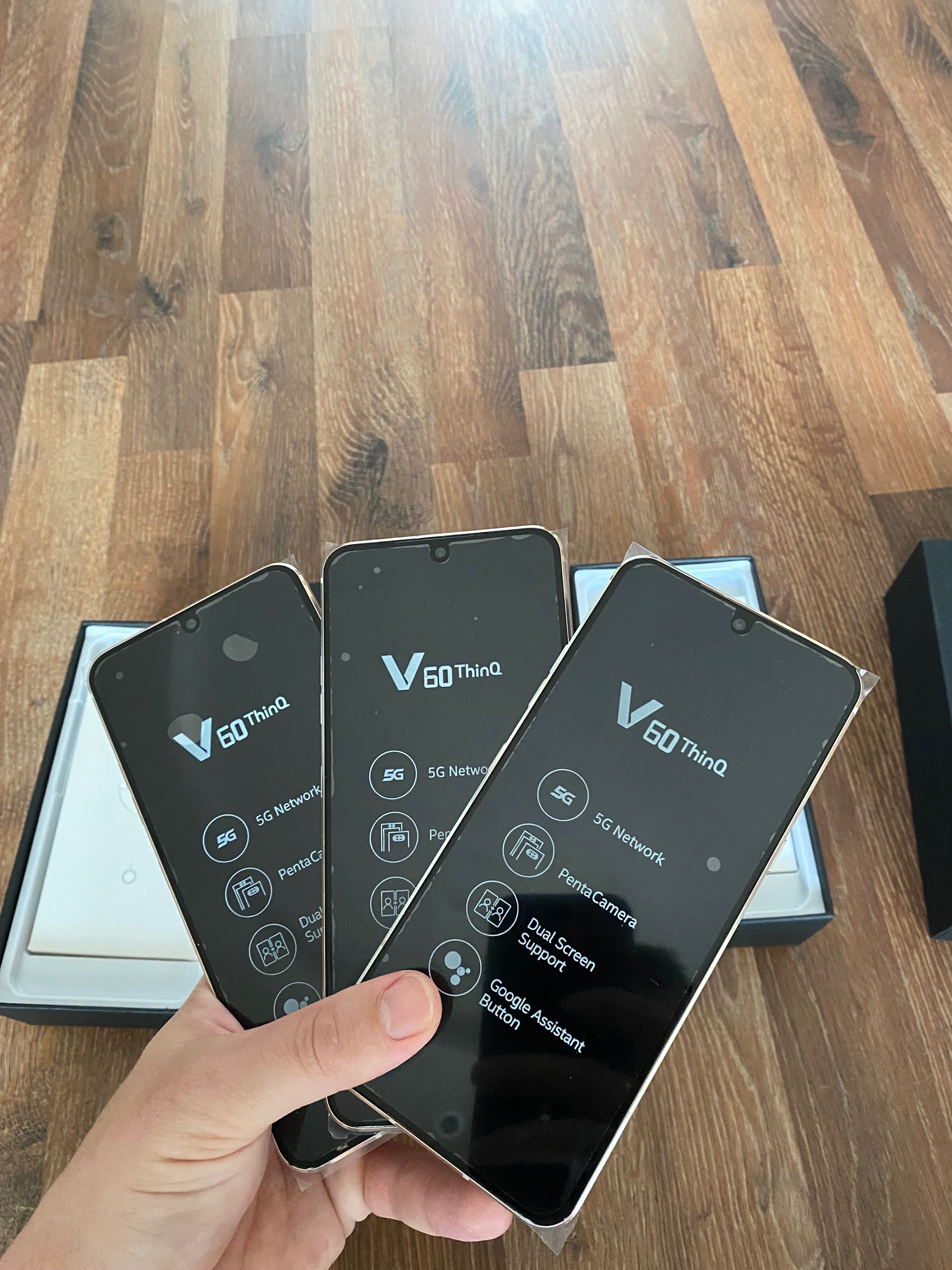 Новые LG V60 ThinQ Оригинал! Память 8/128гб Все цвета! Запечатан