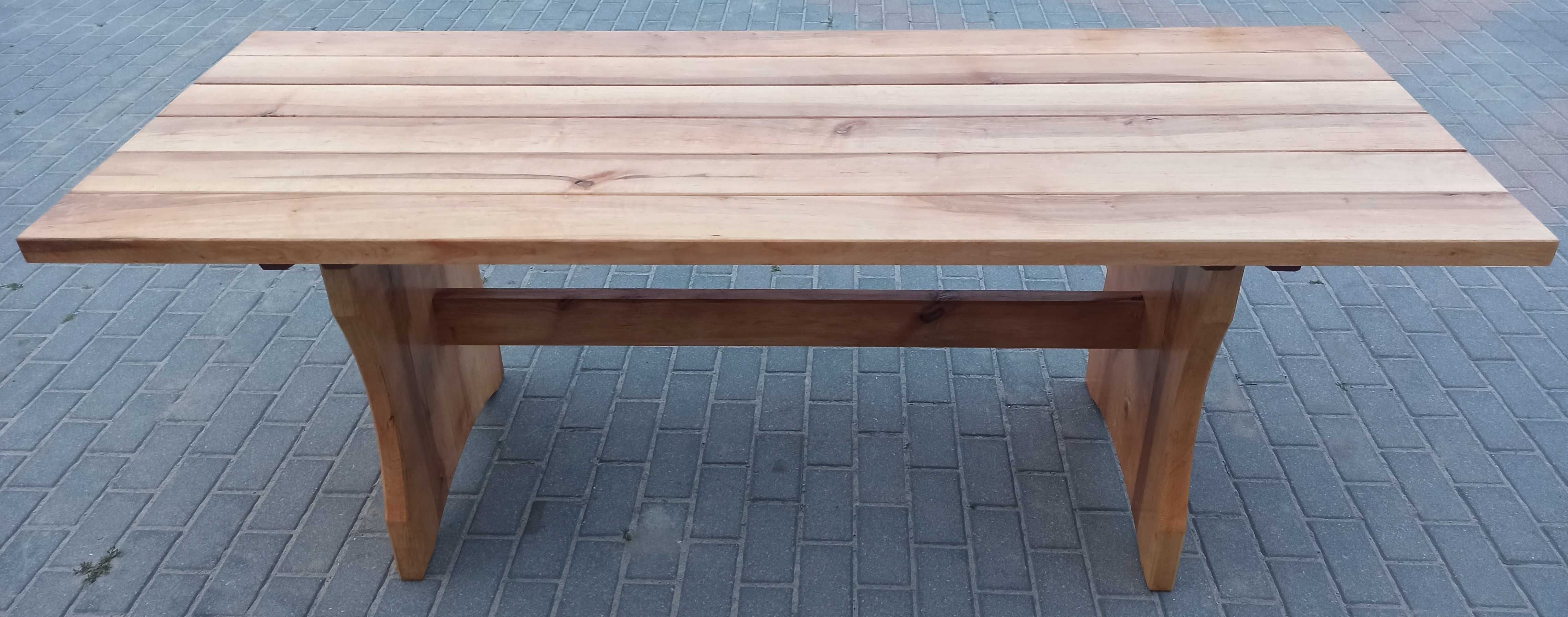 Komplet ogrodowy – 2 ławki + stół