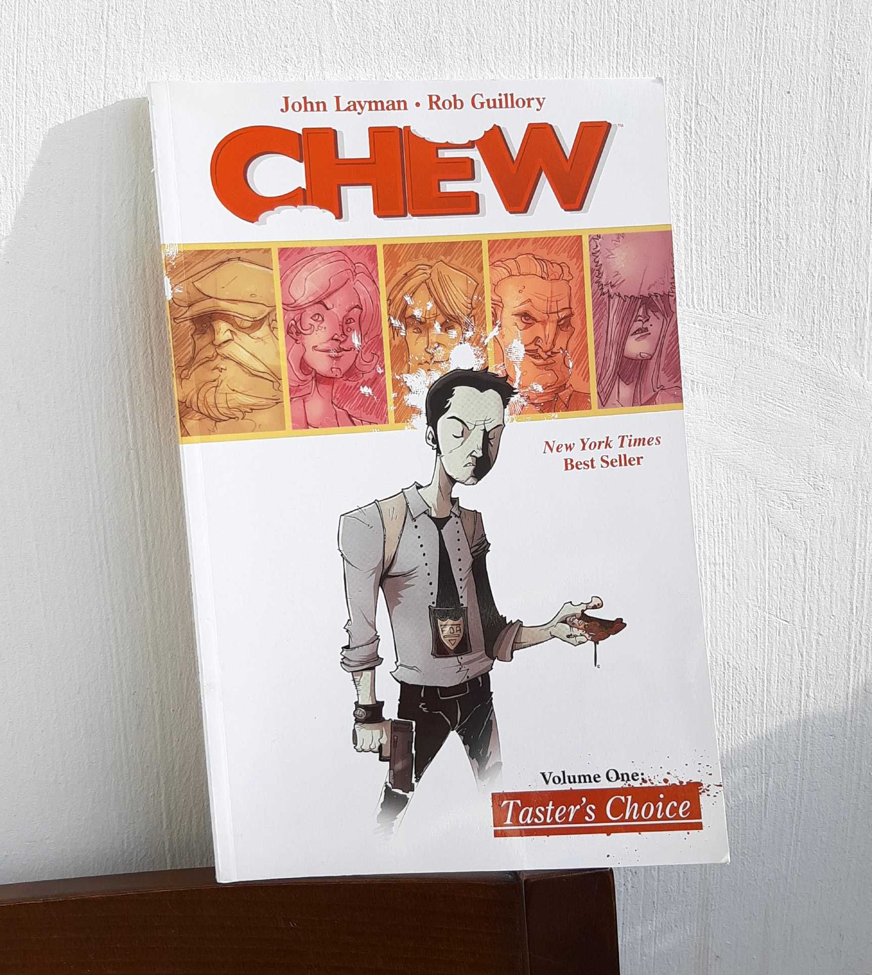 CHEW tom 1 "Taster's Choice" komiks w języku angielskim