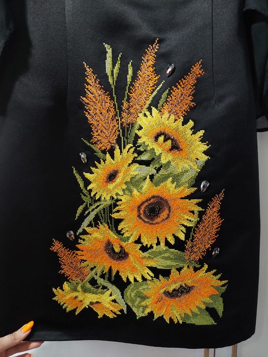 Дизайнерське плаття вишиванка, сукня, платье