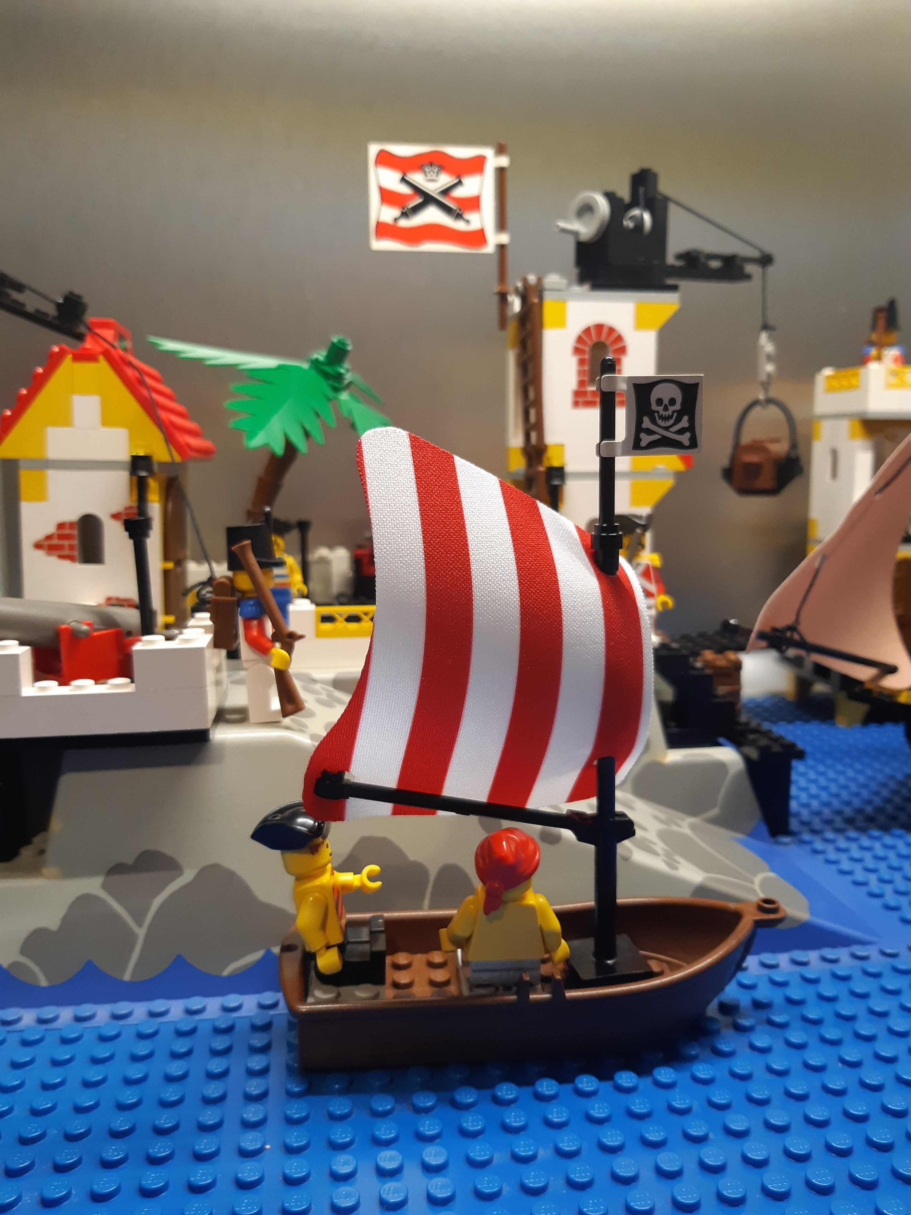 Nowe drukowane żagle LEGO Pirates 6277 Imperial Trading Post