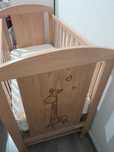 Vendo berco de bebe com colchao 116/59