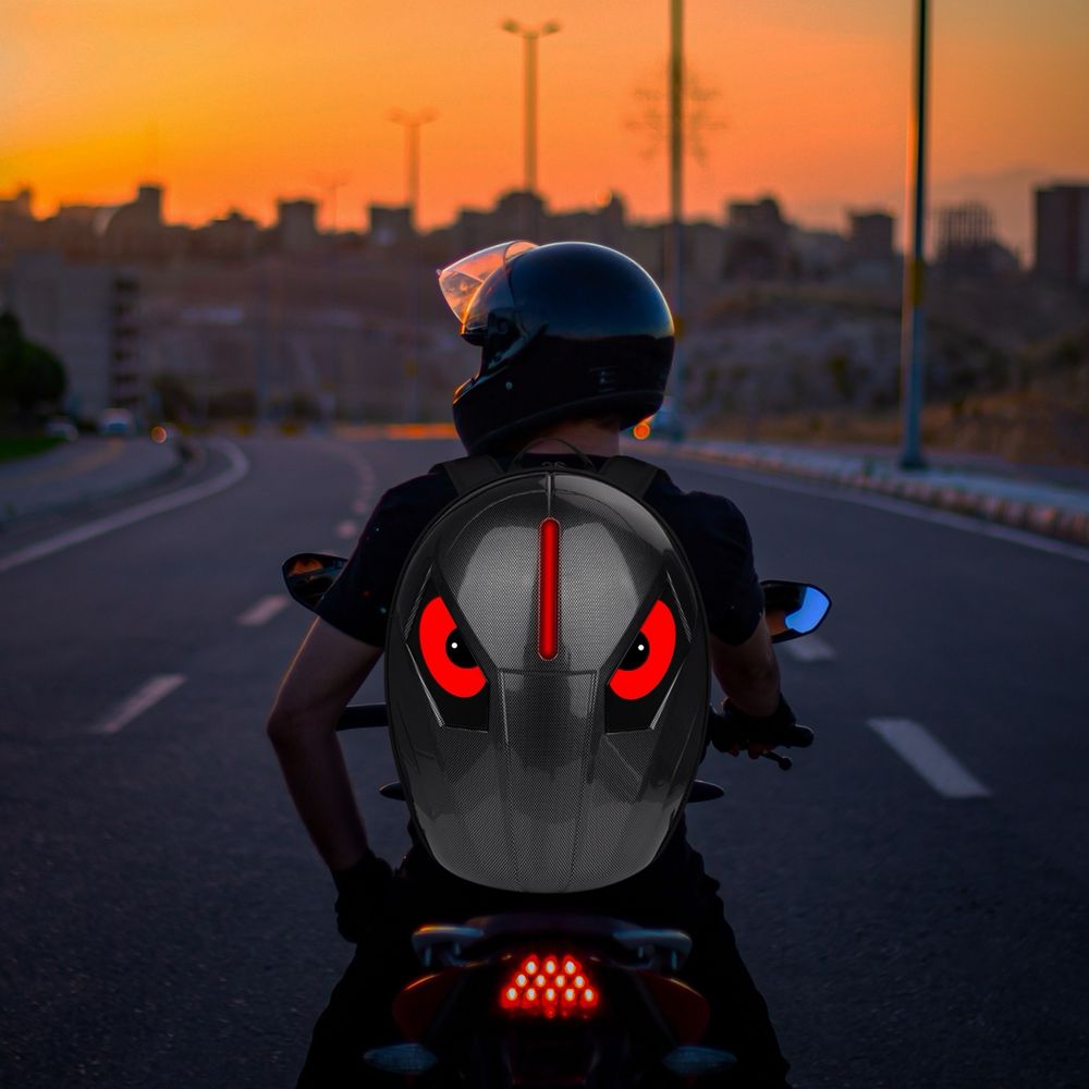 Plecak Led Oczy + GRATIS Powerbank Led na moto lub hulajnogę