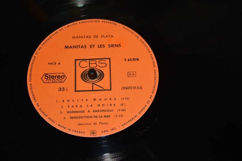 Manitas De Plata - Et Les Siens Edição Original France 1967 Vinil LP