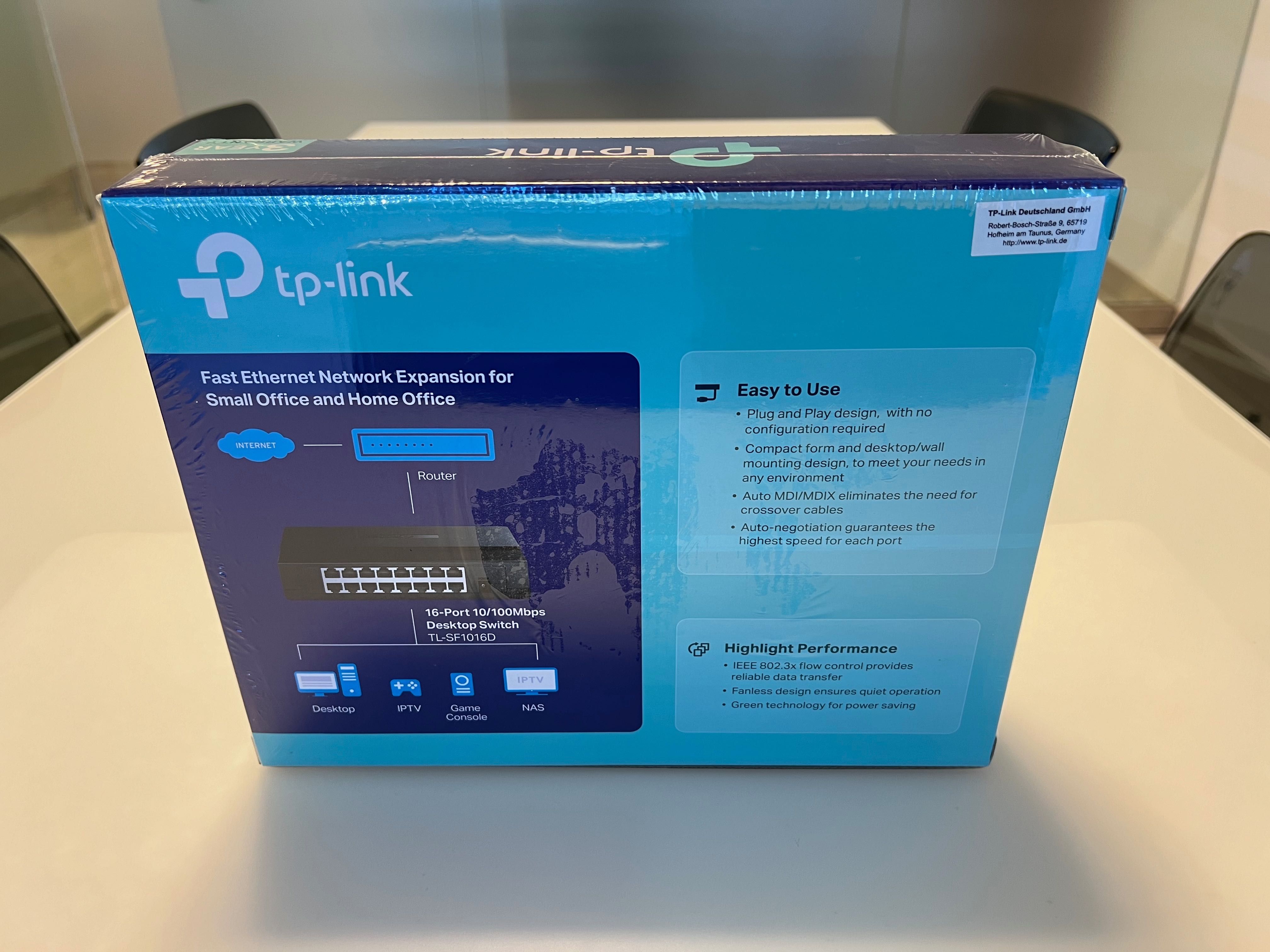 tp-link Switch TL-SF1016D V5