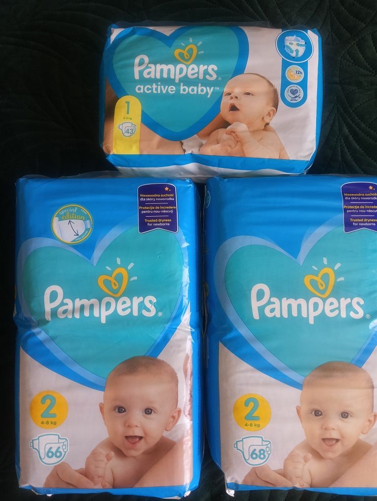 Pampers activ baby 2+1