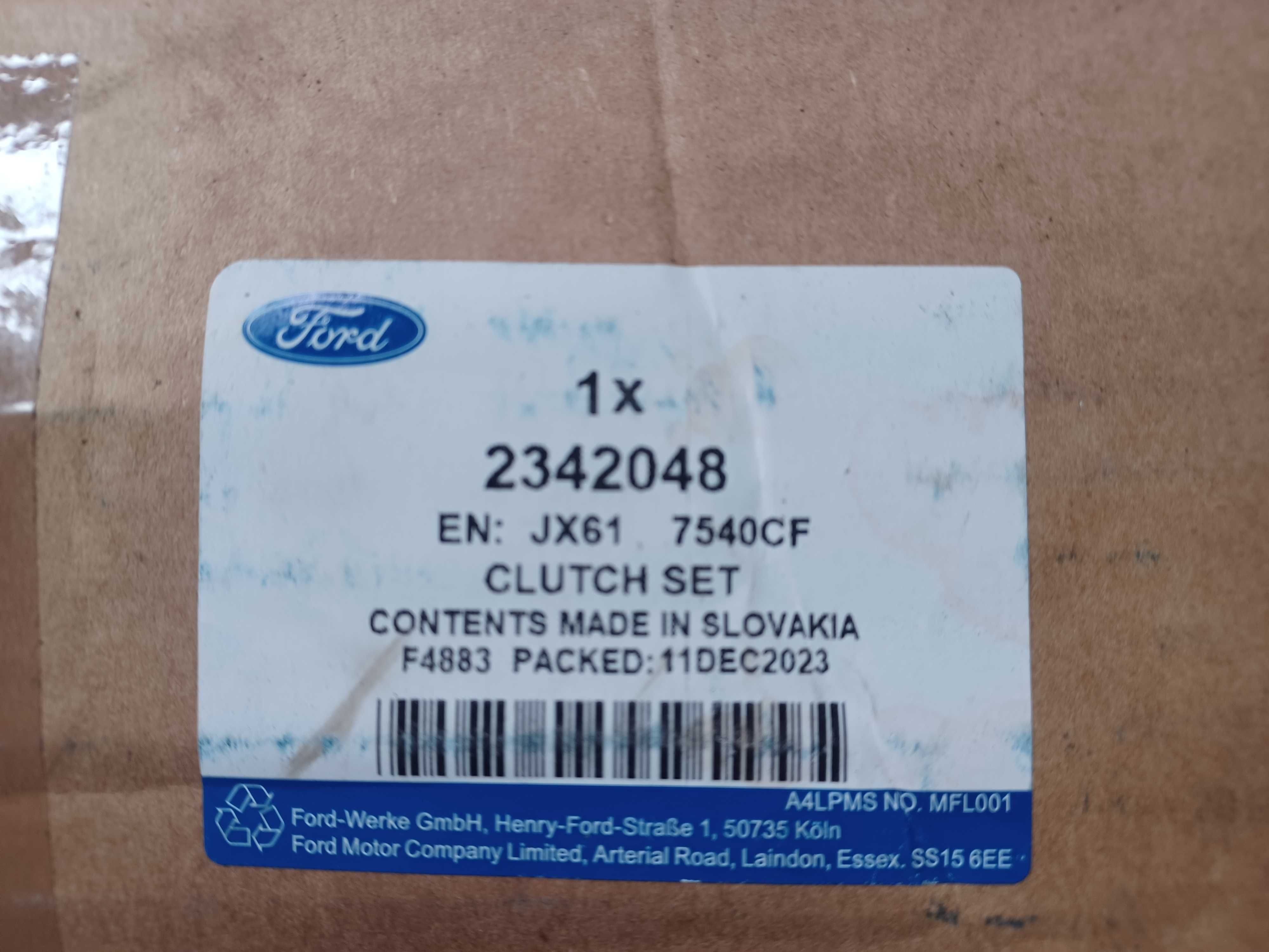 Sprzęgło Ford Diesel Conecct , Focus, Mondeo , Kuga