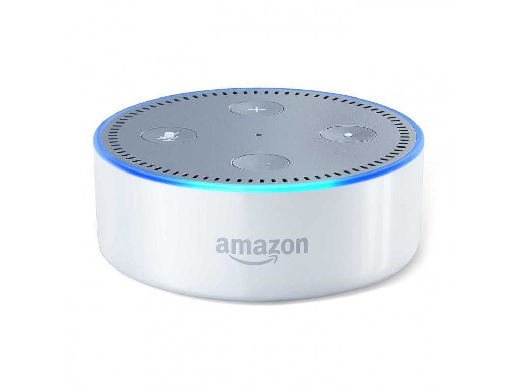 Умная колонка Amazon Echo Dot с голосовым ассистентом AmazonAlexaWhite