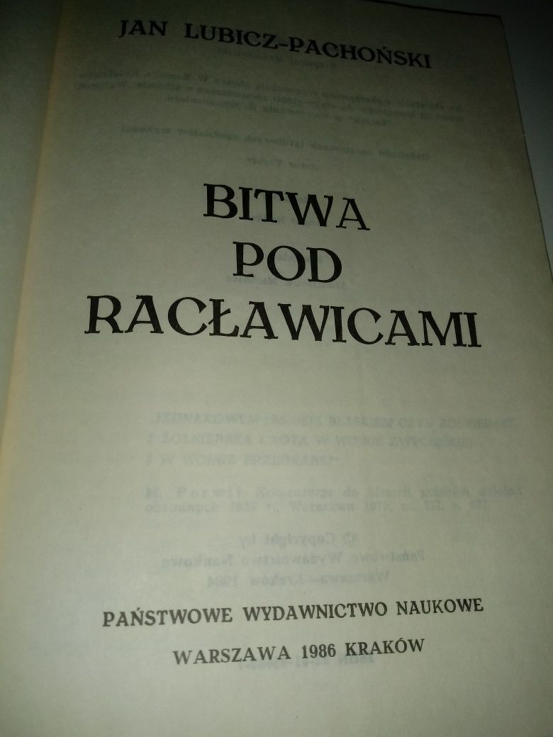 Bitwa pod Racławicami, Lubicz-Pachoński