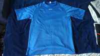 Koszulka sportowa niebieska Kipsta ok 190 cm