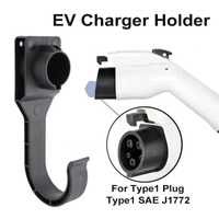 Настенный держатель для зарядной вилки электромобиля Type 1 J1772 Leaf
