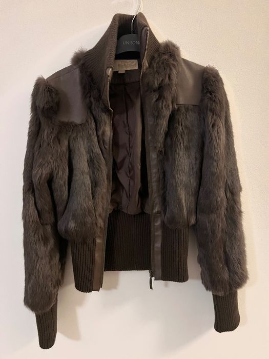 Ramoneska futerko naturalne /skóra XS