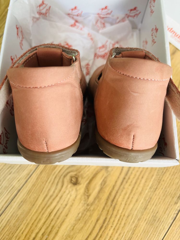 Buty buciki sandały półbuty Emel 21 pudrowy roz