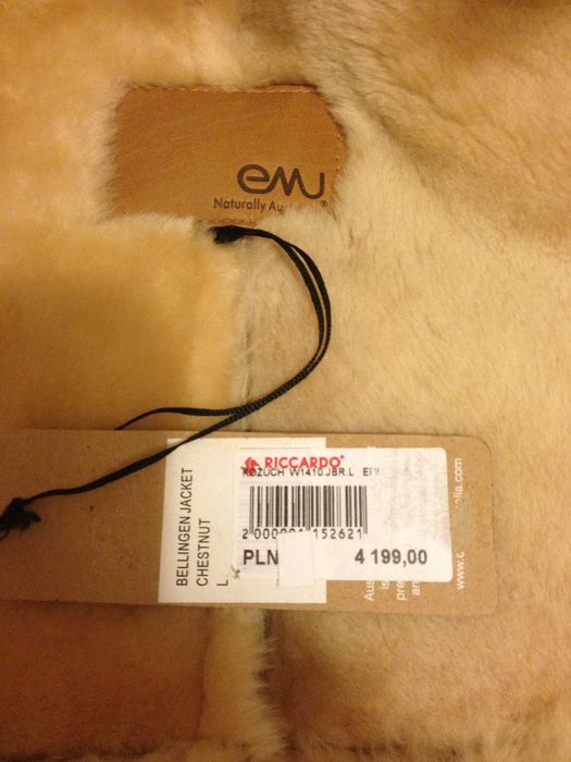Emu – kożuch z owczej skóry L