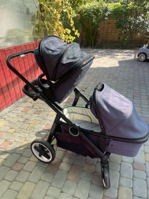 Подвійна коляска, коляска для двох діток