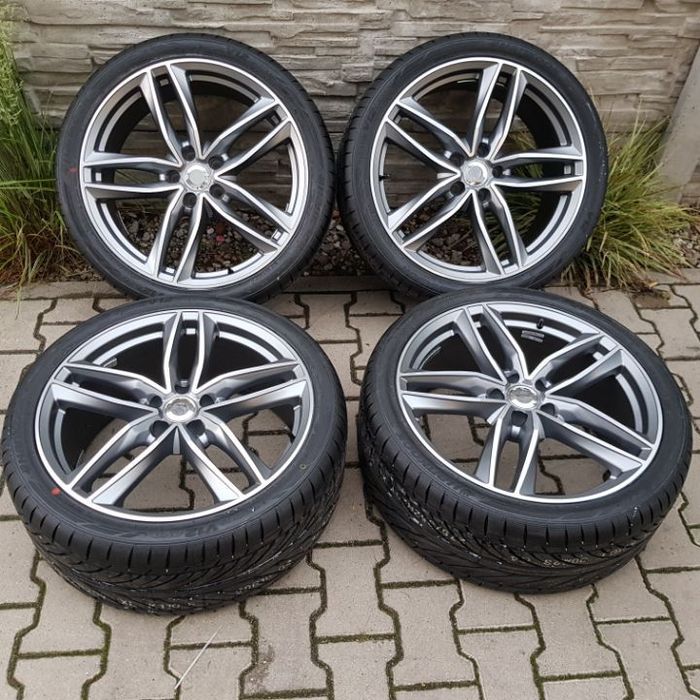4x 9x20 ET35 5x112 Piasta 66,6 Nowe koła aluminiowe z oponami letnimi Audi A6,A8 Poznań