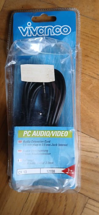 Kabel przedłużający 3,5 JACK