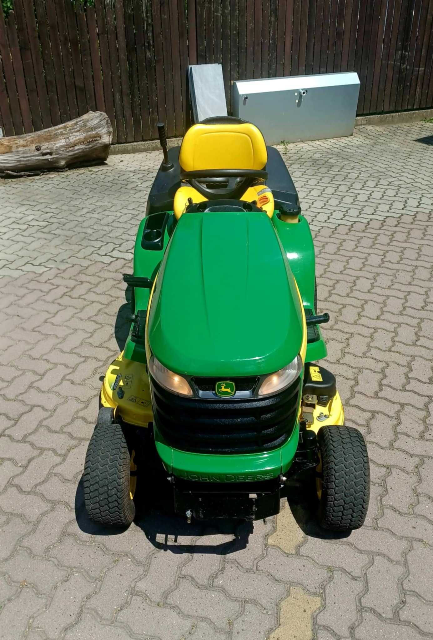 JOHN DEERE X305R Traktorek Kosiarka Silnik KAWASAKI Super Stan OKAZJA