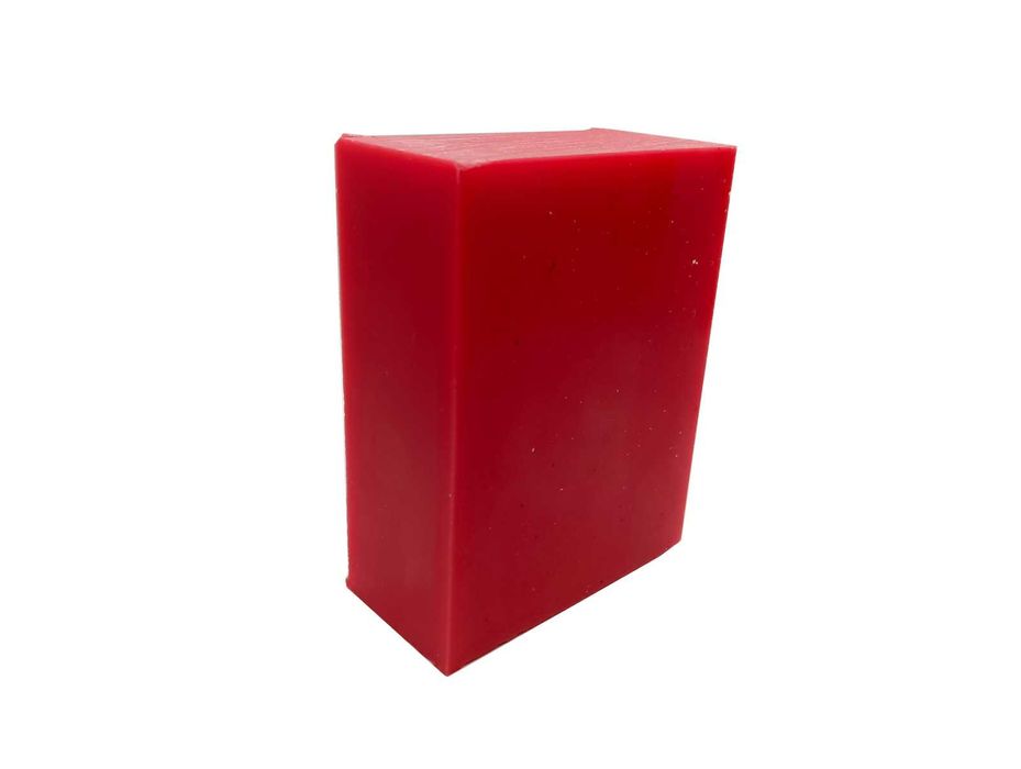 Wosk do frezowania - CNC - czerwony - 180mm/70mm/35mm - 380 g