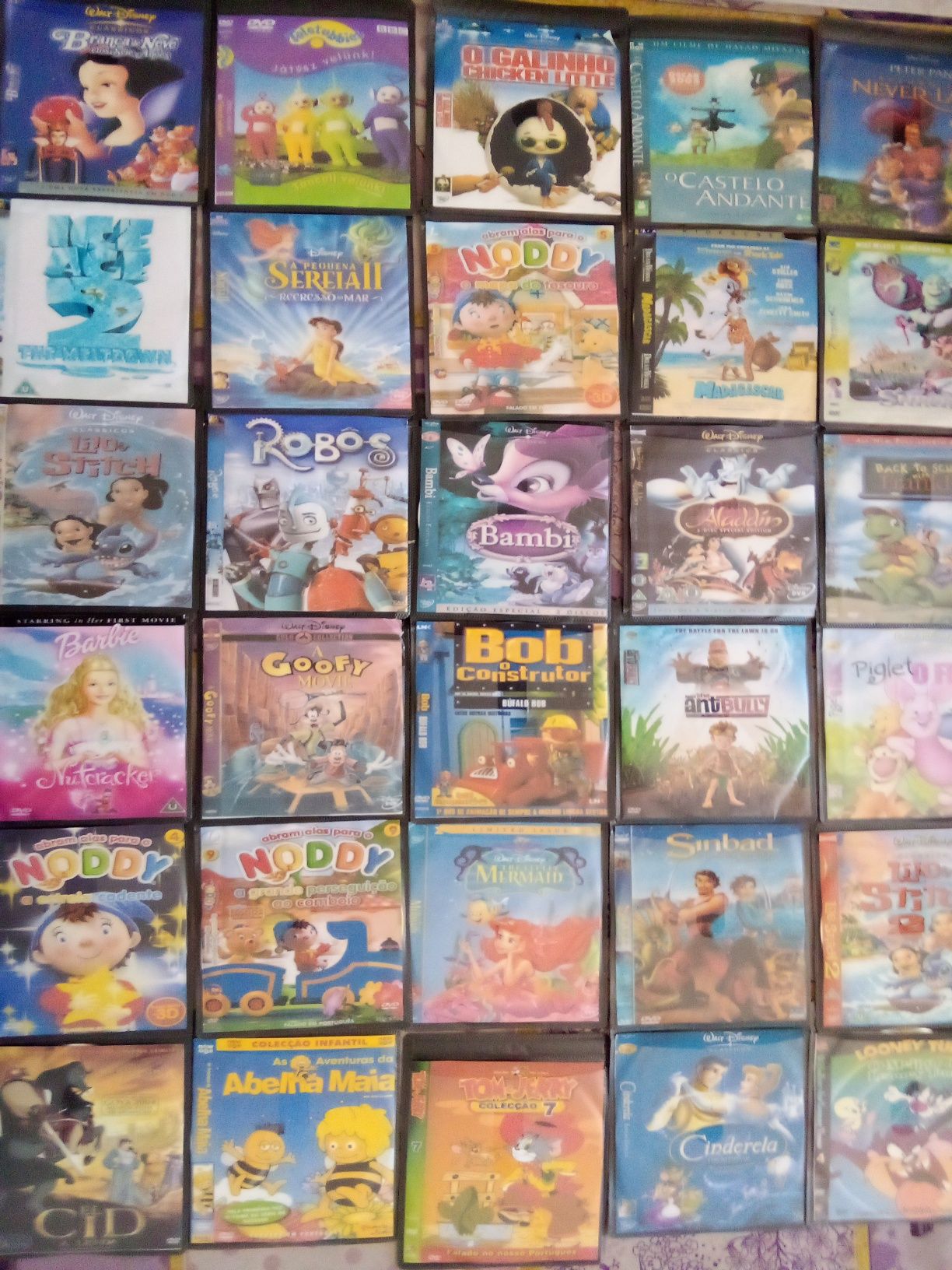 DVD's de banda desenhada