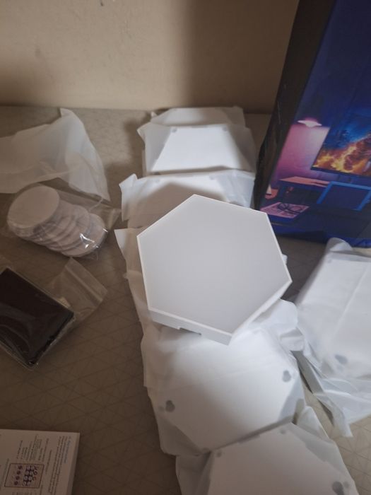 Lampy modułowe, sześciokątnych paneli 10szt.